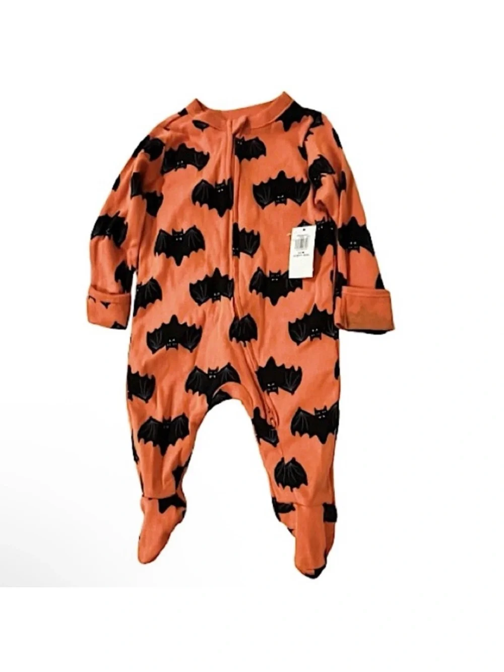 🆕-Halloween Infant 2-Way-Zip Sleep & Play Footed One-Piece for Baby. 0-3months
